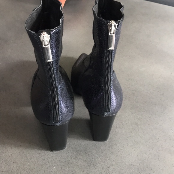 L’Intervalle metallic leather western boots - Picture 5 of 14